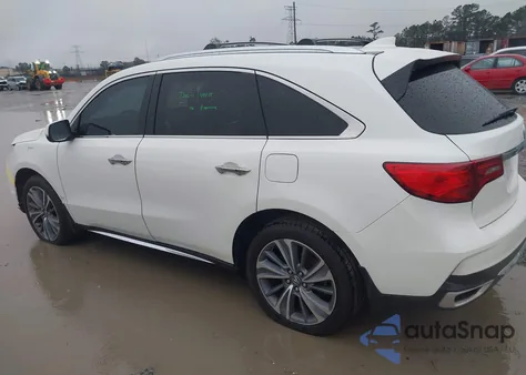 2017 Acura Mdx Technology Package z USA, uszkodzony, nr VIN 5J8YD4H53HL002240